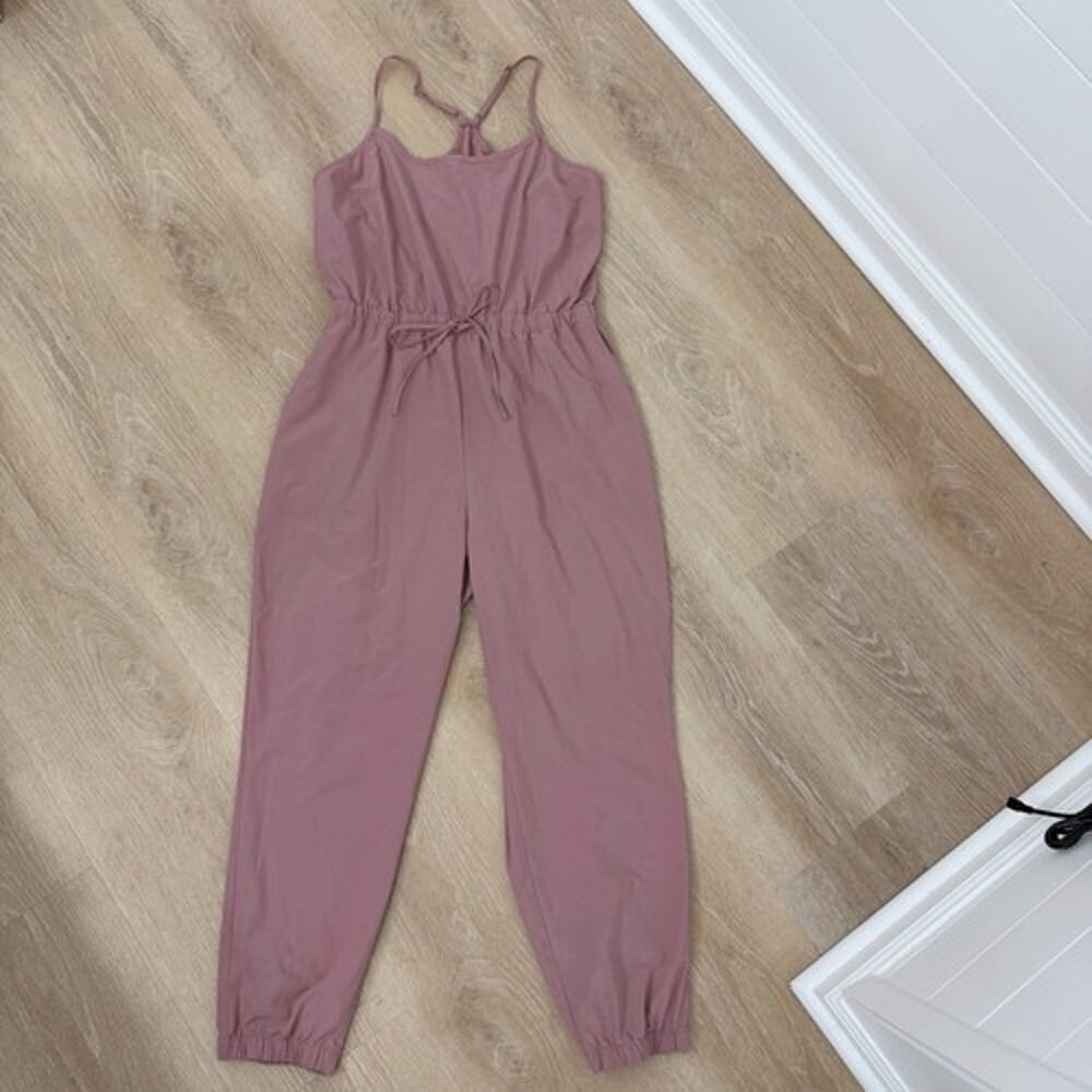 Women’s Abercrombie + Fitch Traveler Jumpsuit Mauve Size Large L